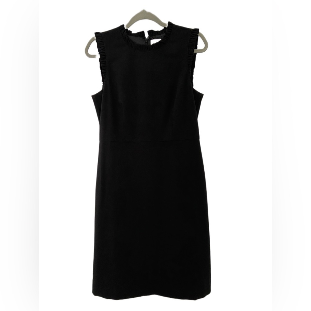 JCrew work dress; size 8; black